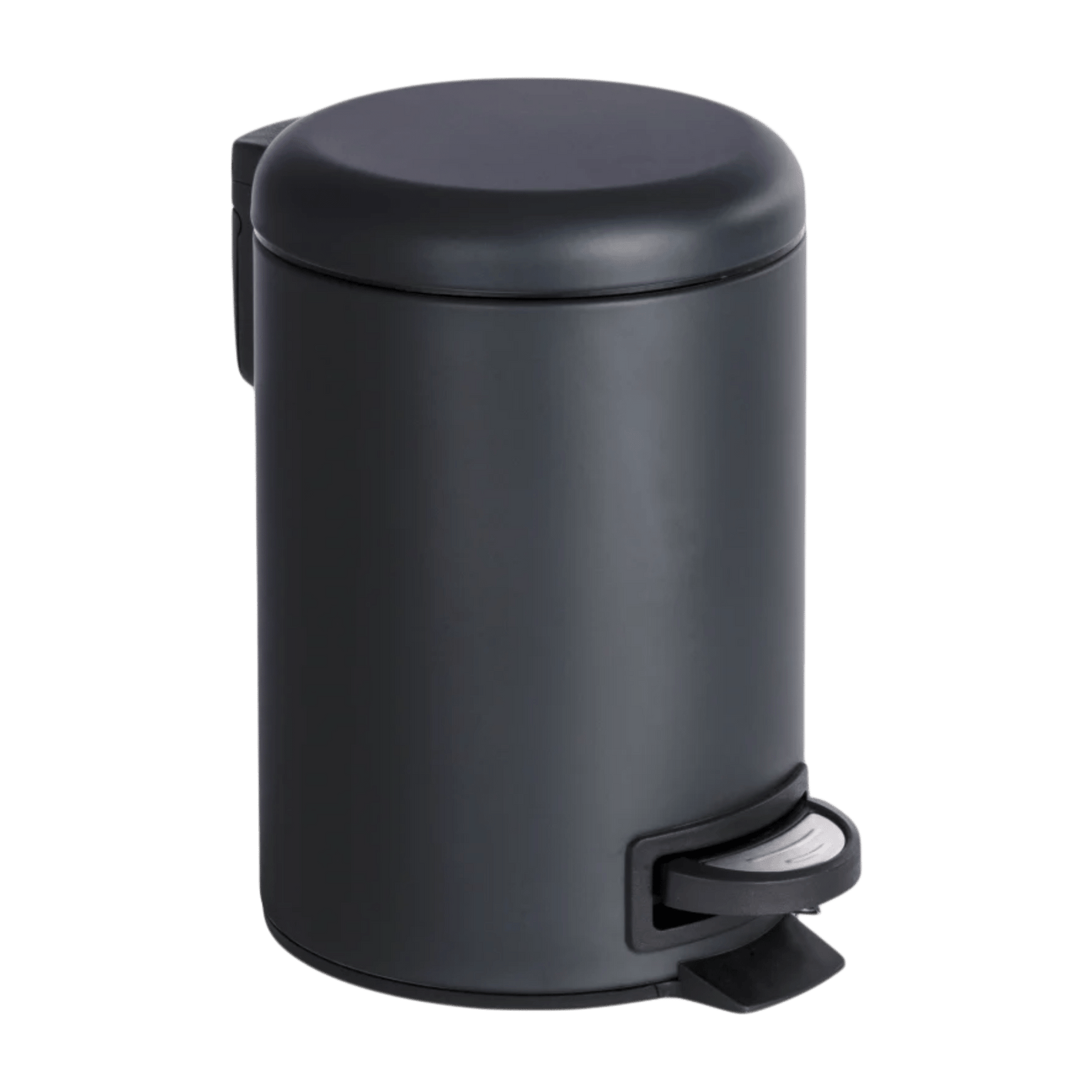 Wenko Kosmetikeimer 3 Liter aus Stahl schwarz - matt - daclean.de